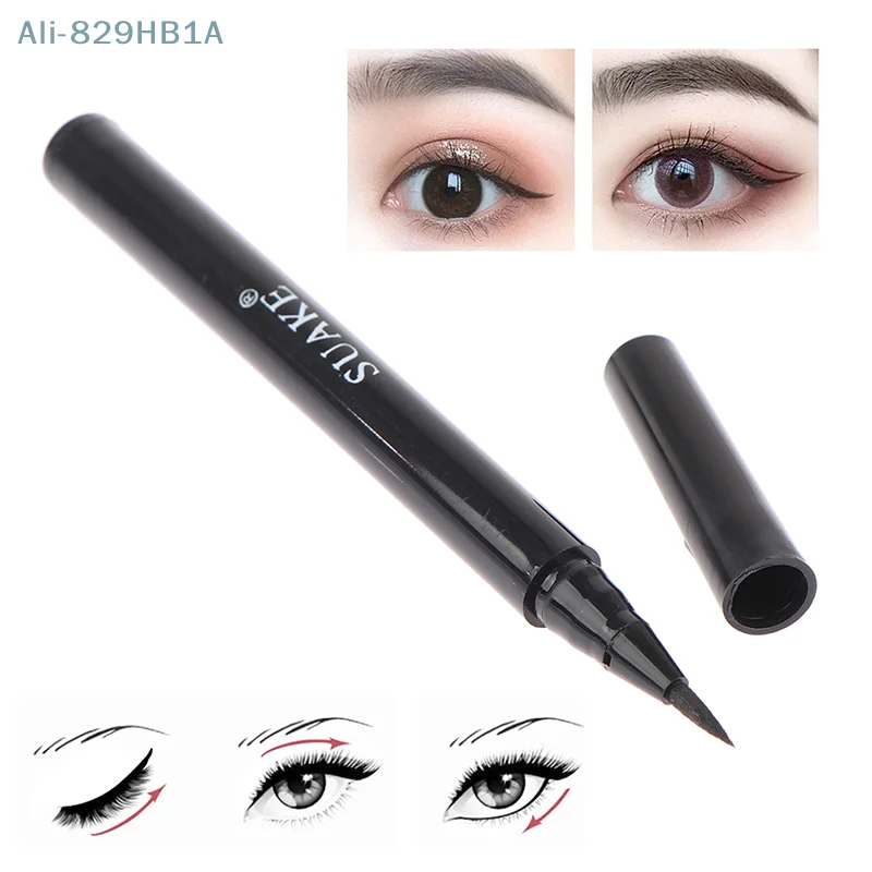 Stylo Eyeliner Liquide Noir, à vaccage Rapide, Longue Durée, à Tête Fine