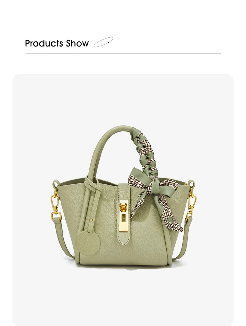 FOXER Damenhandtasche aus Spaltleder, Umhängetasche 2026, modische Damen-Crossbody-Tasche, leichte Luxus-Pendlertasche als Geschenk – Detail 18