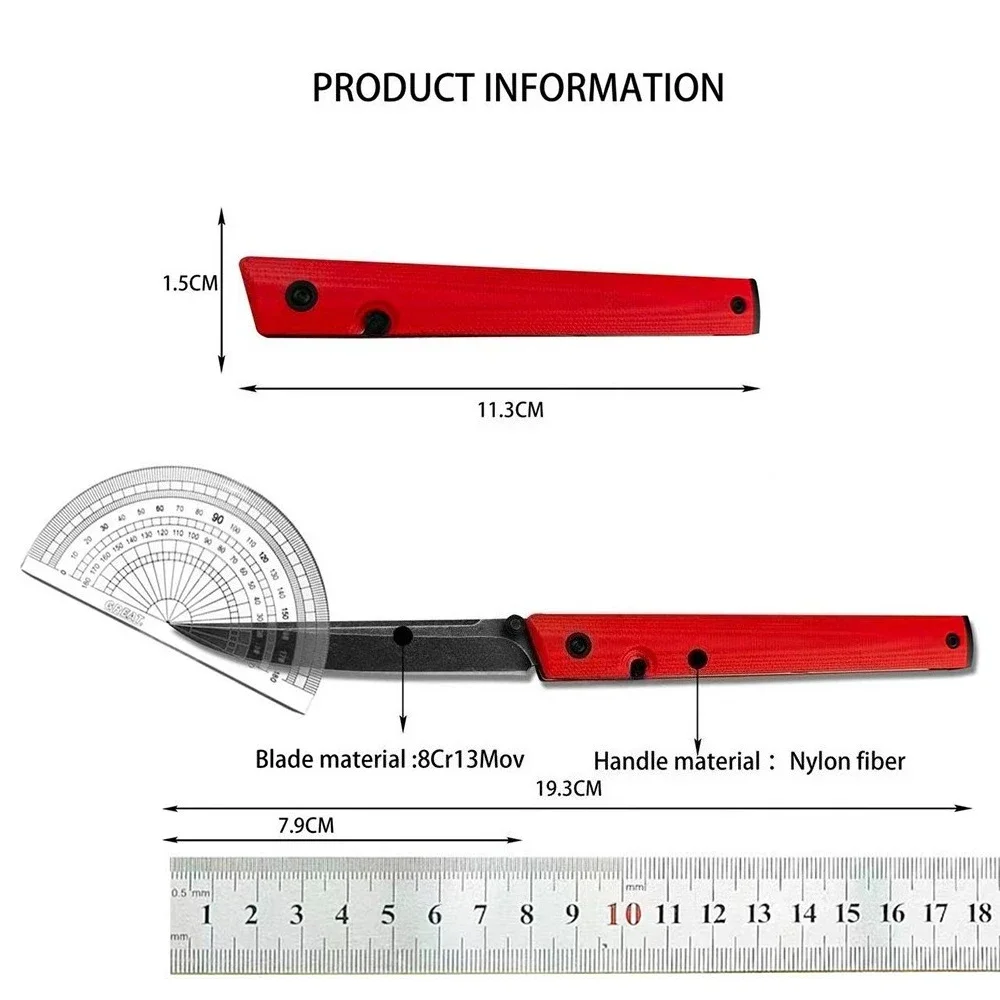 7096 التكتيكية البرية مغامرة فائدة سكين للفرد دائم في الهواء الطلق التخييم الصيد المحمولة سكين جيب الإنقاذ أدوات متعددة