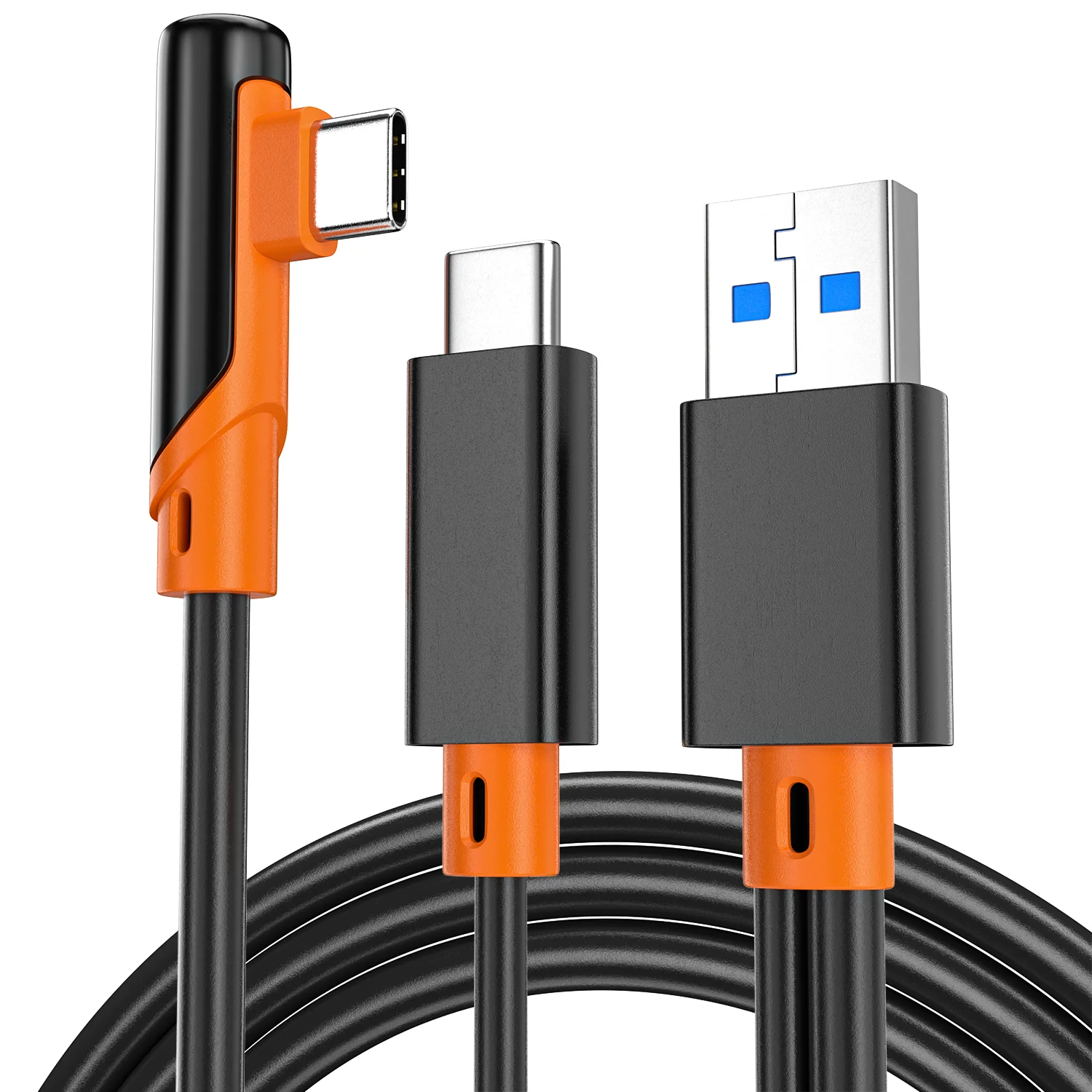 

5Gbps Data Transfer Charging Cable USB3.0 to Type-C for PSVR2 Oculus Quest 3 /2 Link Cable VR Headset for PICO 4 Accessories