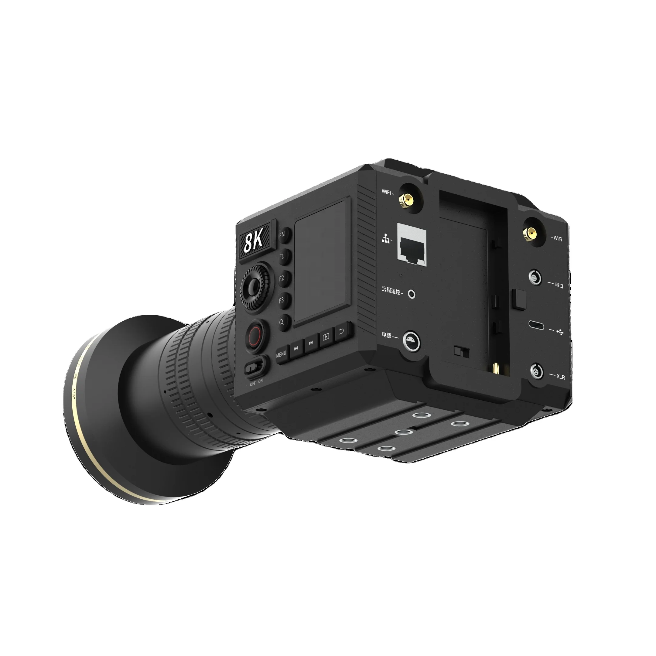 Unique 8K Video Camcorder 5G Support 4/3