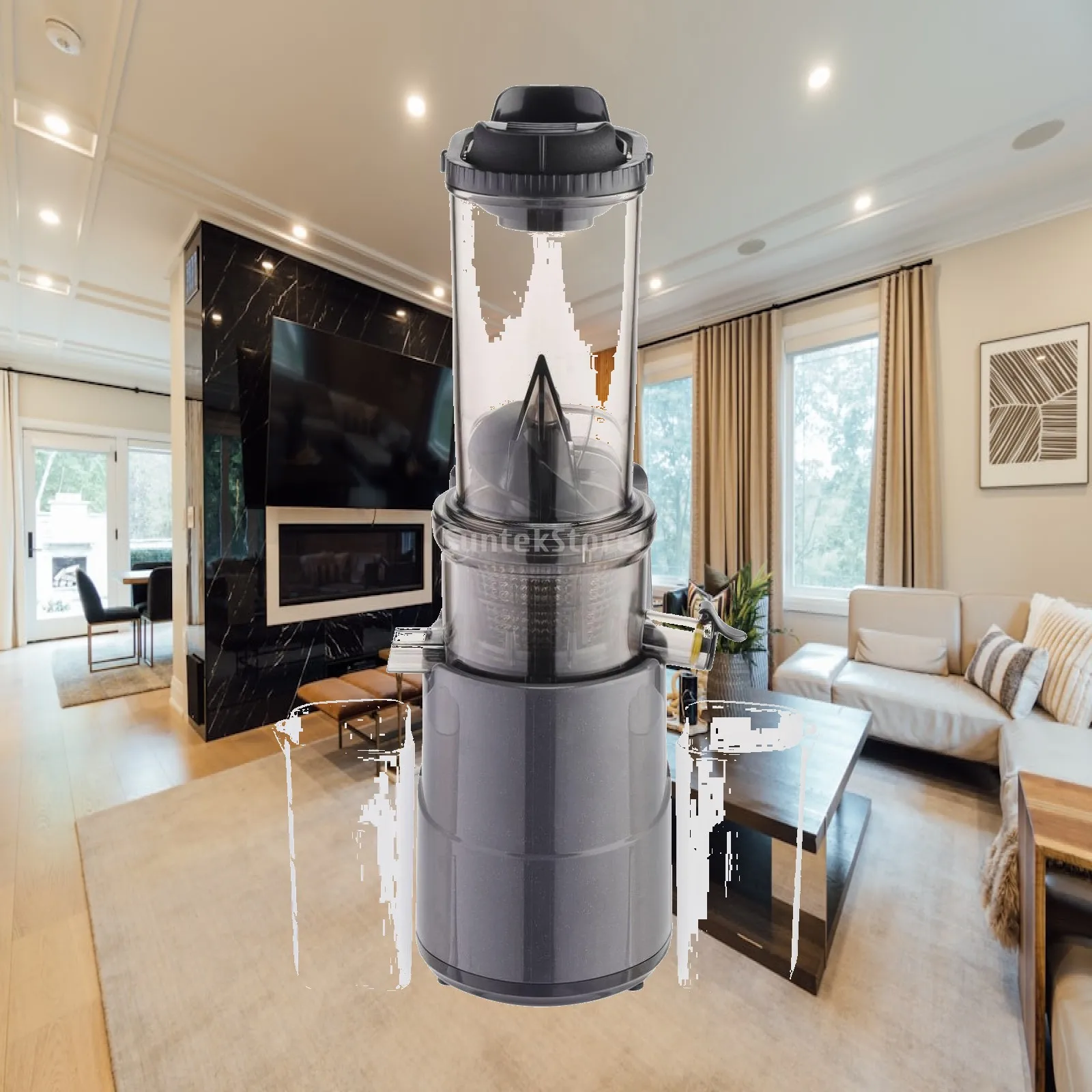 Slow Masticating Juicer Low-Speed Cold Press Juicer with Counter-Rotation Function Juice Extractor Nutrient-Rich Appliance Quiet