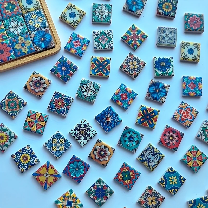 150/300g DIY Mandala Pattern Decorative Pieces Per Pack, Suitable for DIY Projects as Handmade Decorative Items