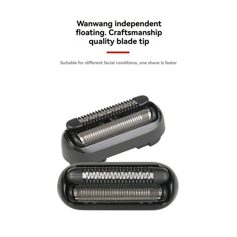 Testina di ricambio per rasoio elettrico universale per modelli Braun B20MB 5603 M1011Y M1011K