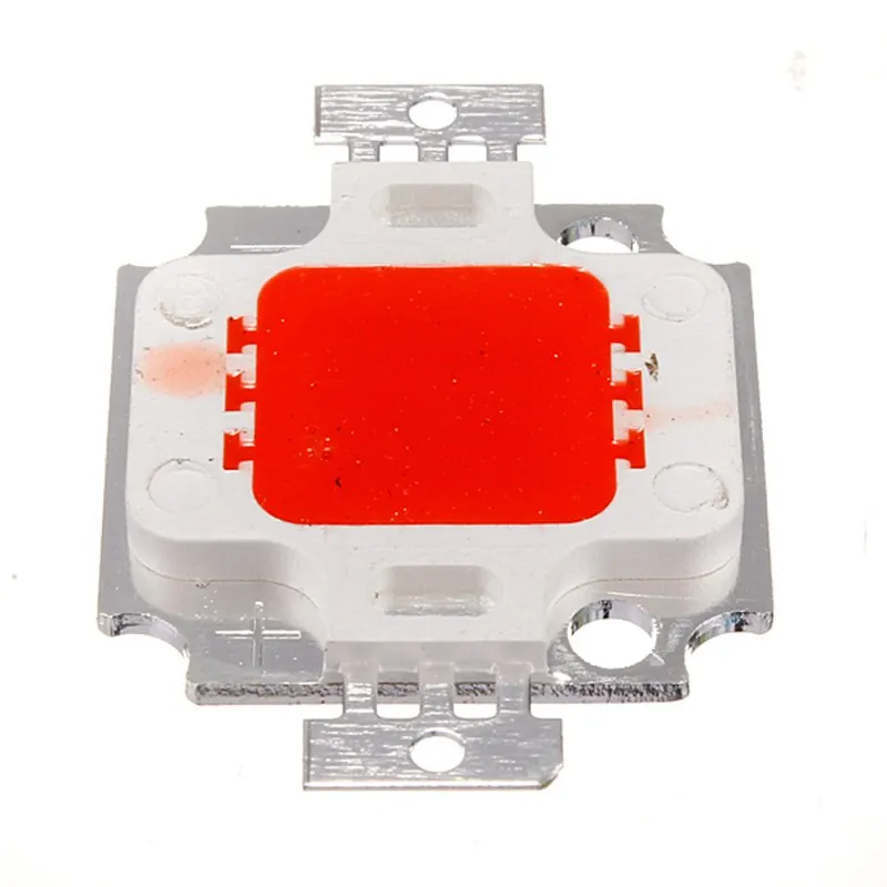 Chip reflector LED COB de 10W, lámpara de foco, color Rojo