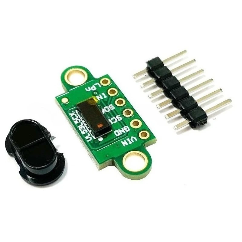

VL53L5CX V2 TOF Laser Range Sensor Module 8x8 Multi Zone 63° Wide Field of View Distance Measuring 4m I2C