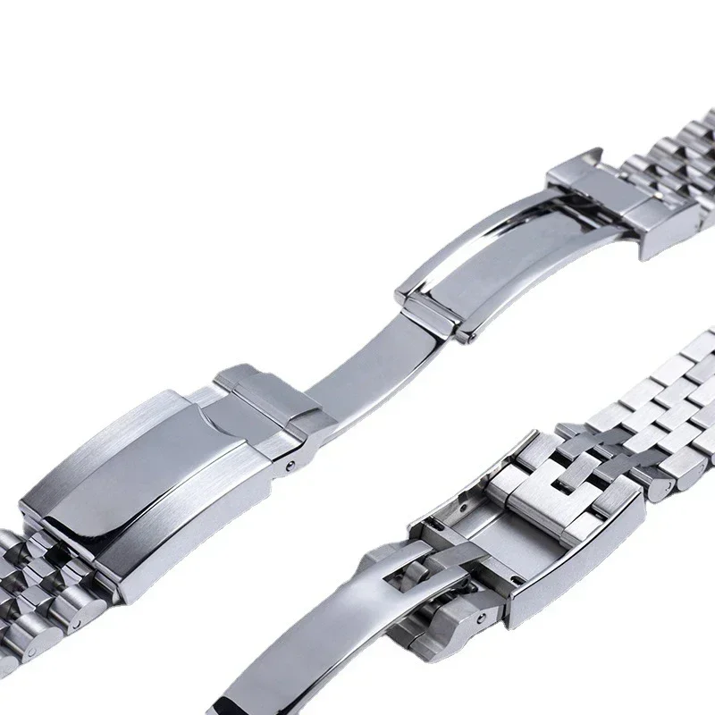 904L Jubilee Watch Bracelet for Rolex Sub GMT Yacht Daytona Men Watch Strap Luxury Mod Parts Replacement Accessories 20mm 21mm
