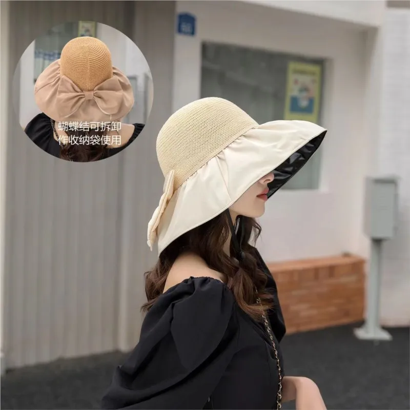 New style black rubber hat for women cute fisherman