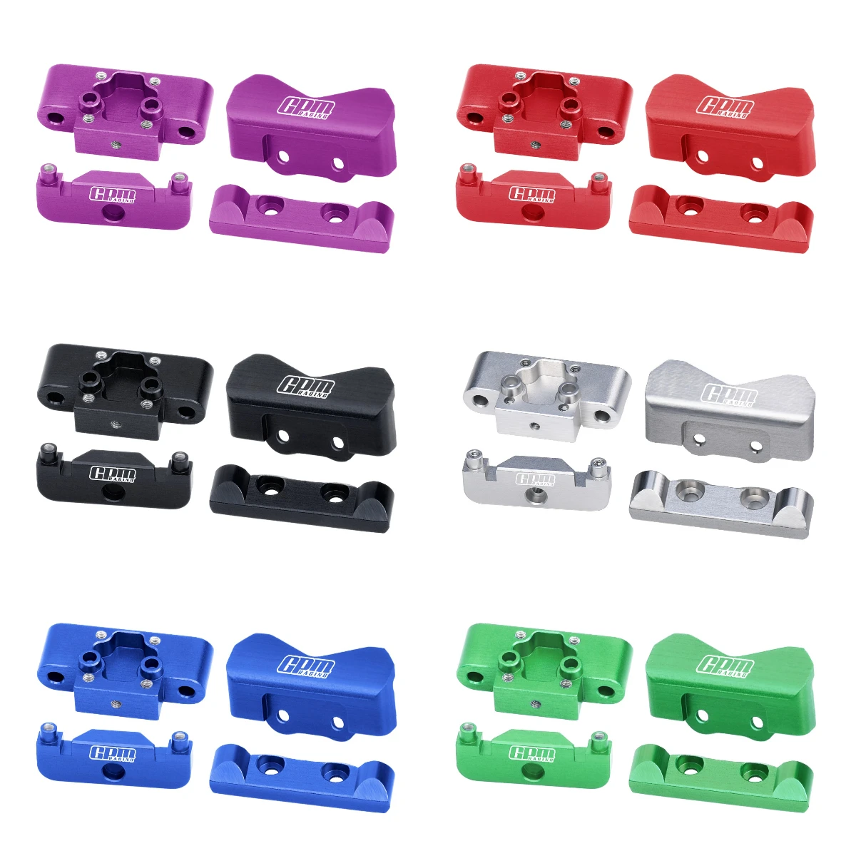 

GPM 7075 Alloy Front Bulkhead & Rear Pin Mounts LOSI 1/24 Micro-B / 1/28 Micro-T RTR LOS-1392