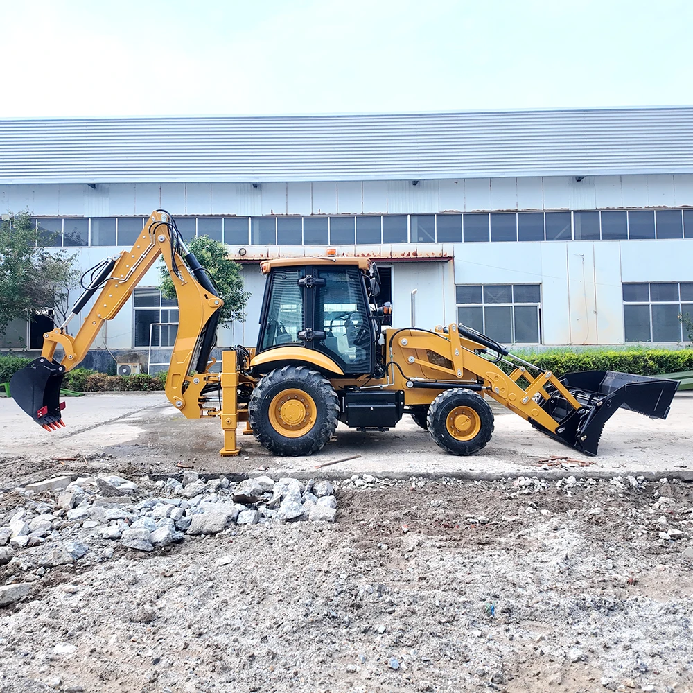 Farming Agriculture Project - Backhoe Loader Hydraulic Tractor Loader CE
