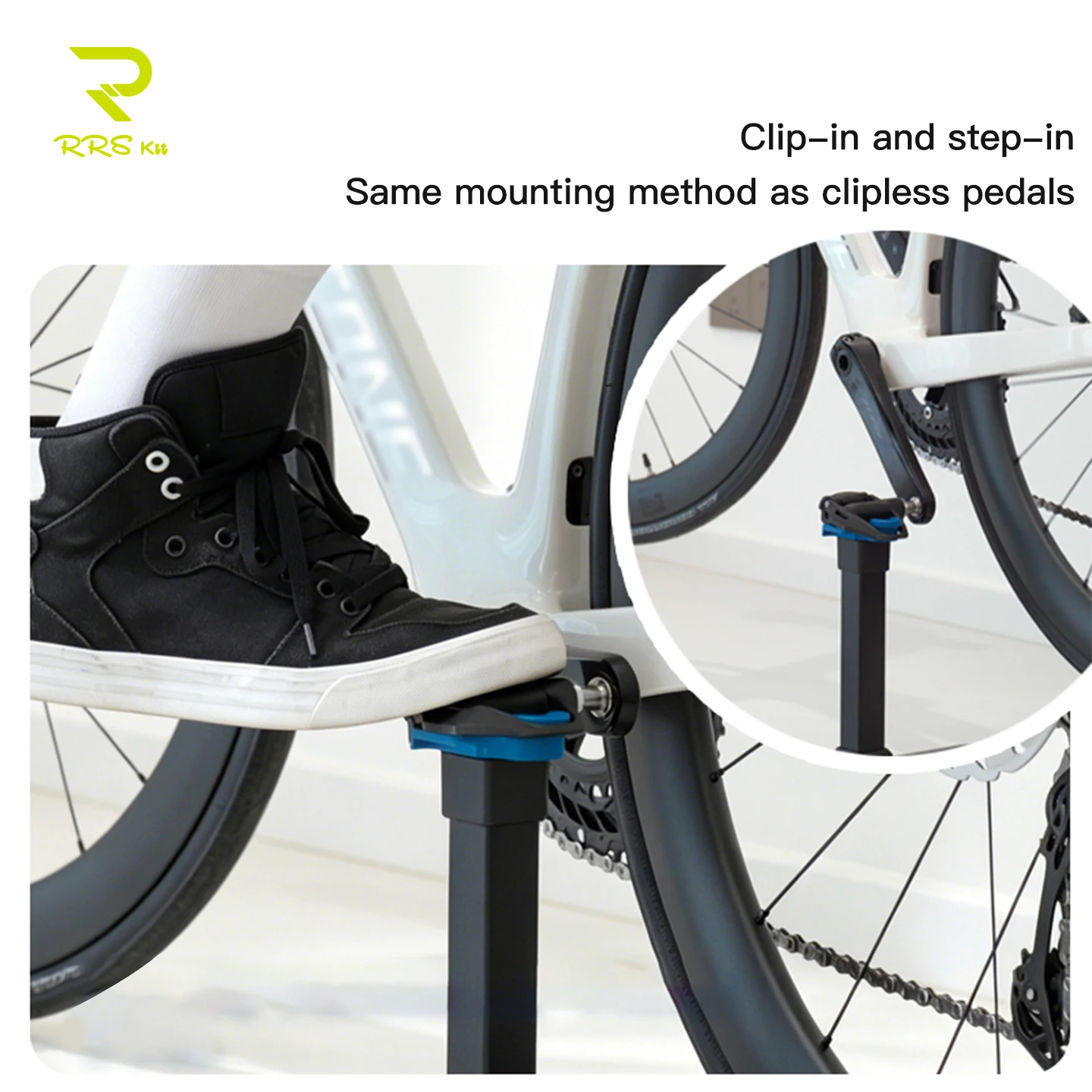 RRSKIT Bicycle Pedal Parking Stand Bike Lock Pedal Holder Applicable For KEO SPD Road Bicycle Clipless Pedals Parking Stand - view 6