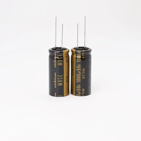 B-525 Nichicon KZ 50v 1000uf Audio Coupling Filter Electrolytic Capacitor 18*40MM