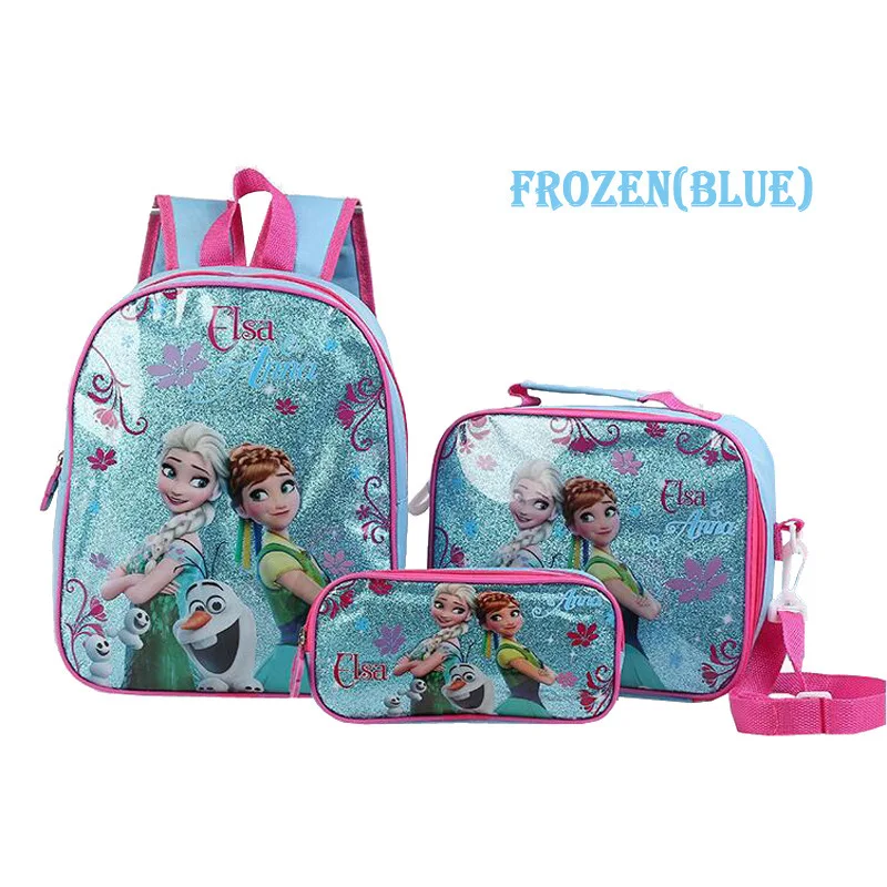 Disney Kinder Schult asche Cartoon Grundschule Schult asche gefroren Kindergarten Kinder Schult asche dreiteiliges Set