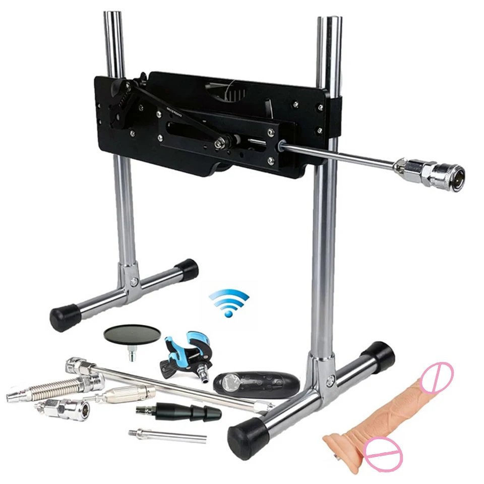 2021 Upgrade Red Sex Machine with Remote Control Super Silent Ultra Adjustable 30db 120W  Sexual stimulation