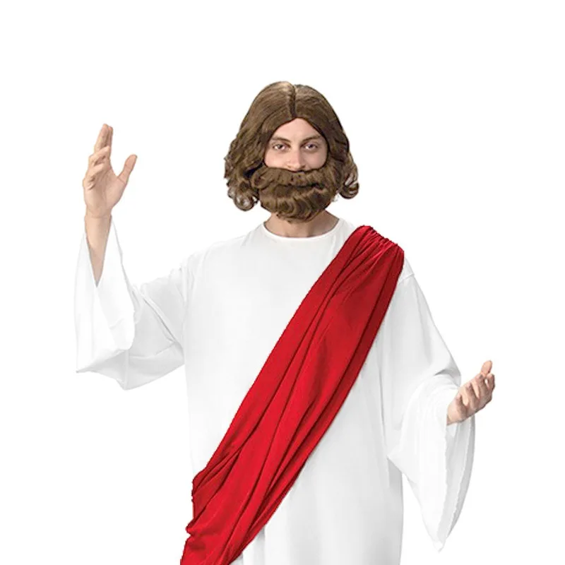 هالوين كرنفال حفلة الكتاب المقدس الأطفال اللعب الدعائم حفلة تنكرية يسوع الرجال تأثيري حلي