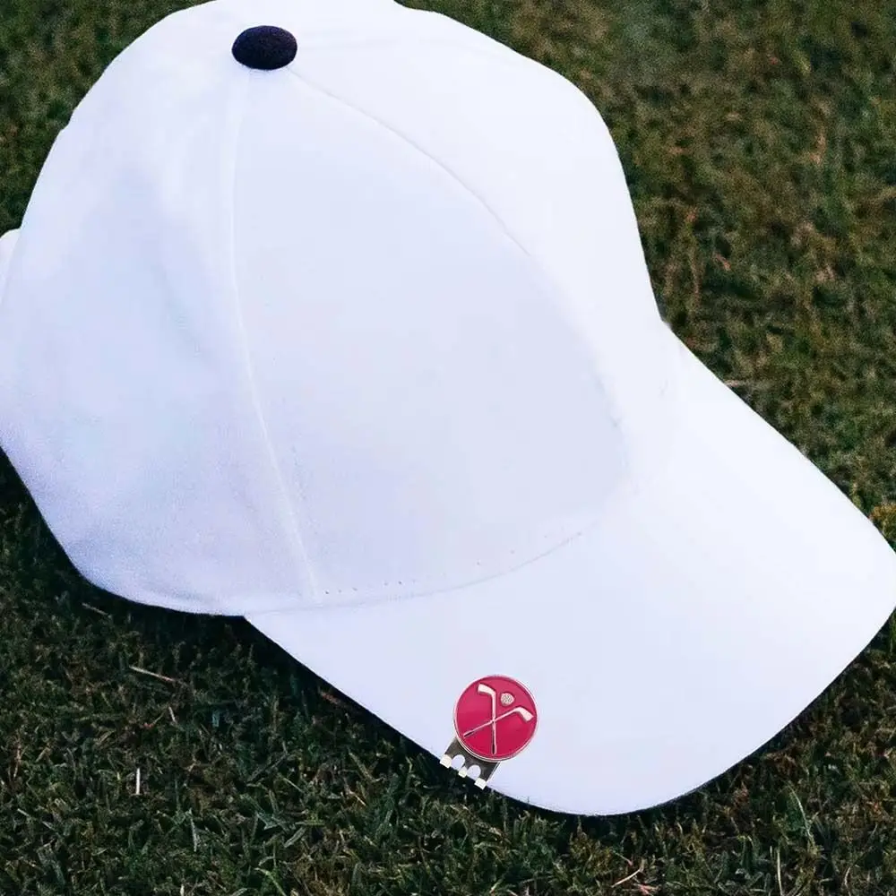 

Magnetic Golf Hat Clip Position Marker Training Aids Golf Ball Marker Removable Zinc Alloy Golf Cap Clips Outdoor Sports
