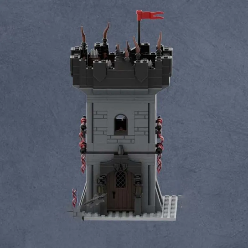 Bloques de Construcción de Castillo Medieval, Modelo de Torre de Vigilancia del Señor, Tecnología Modular, Regalos, Juguetes de Navidad, Sets de Bricolaje, Ensamblaje