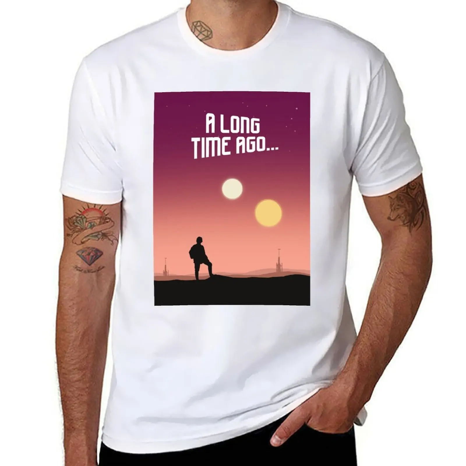 

A Long Time Ago T-Shirt cotton t shirts high quality t shirt man designer T-Shirt