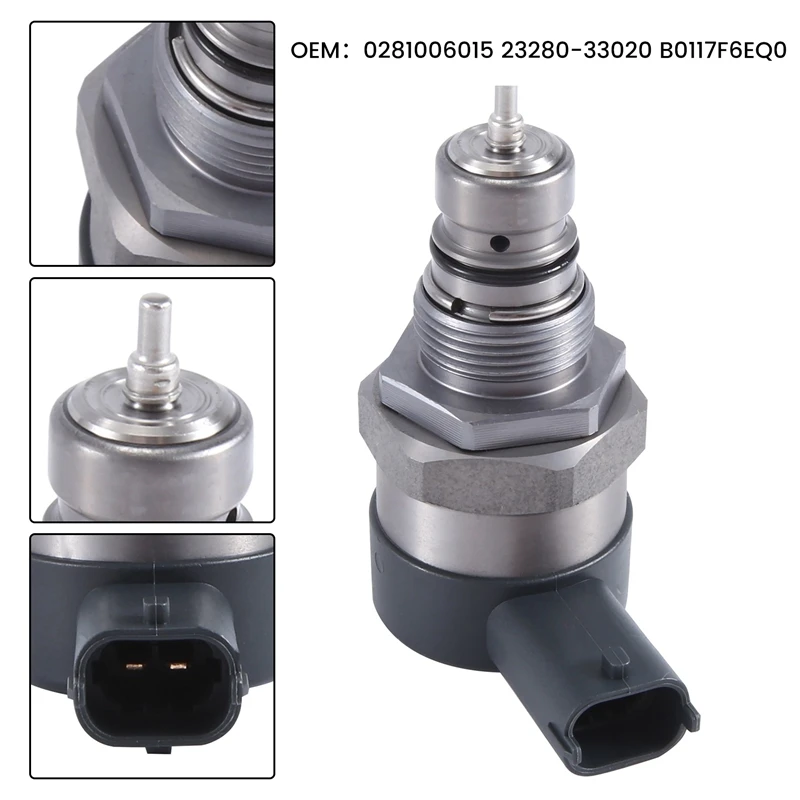 

0281006015 Common Rail Fuel Pressure Control Valve For Toyota Auris Verso Yaris 23280-33020 B0117F6EQ0