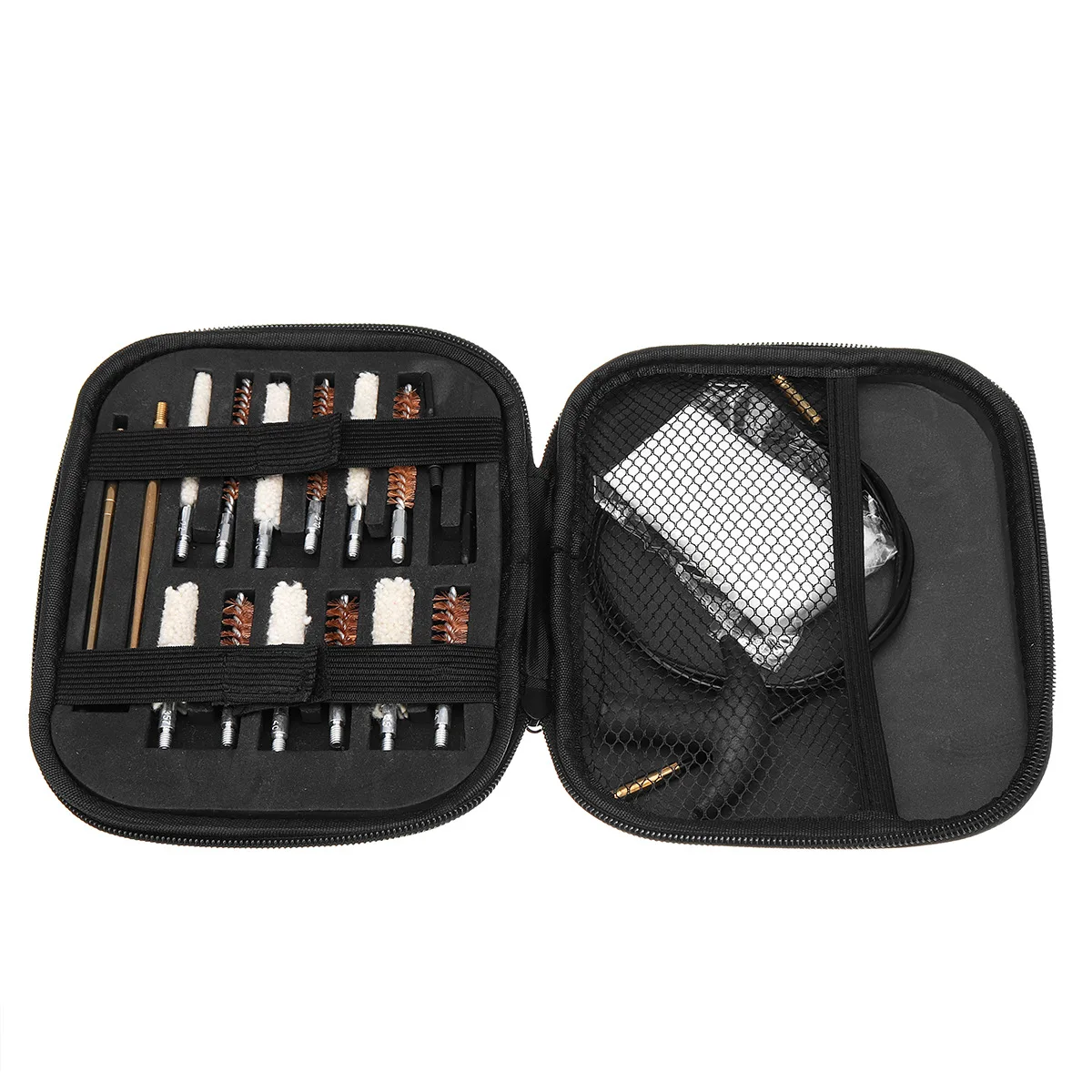 Outdoor 22/30/270/40/45/38 Cloth Bag 20pcs Set Pipeline Cleaning Tool Brush For Hunting Sport AR15 AR10 .223 M4 M16 G19  G17