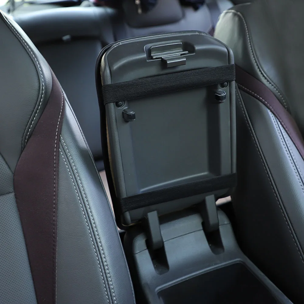 PU-Leder Mehrfarbiges Dreidimensional Besticktes Auto-Armlehnenkissen, Mittelkonsolenkissen, Auto-Dekorationsartikel – Detail 3