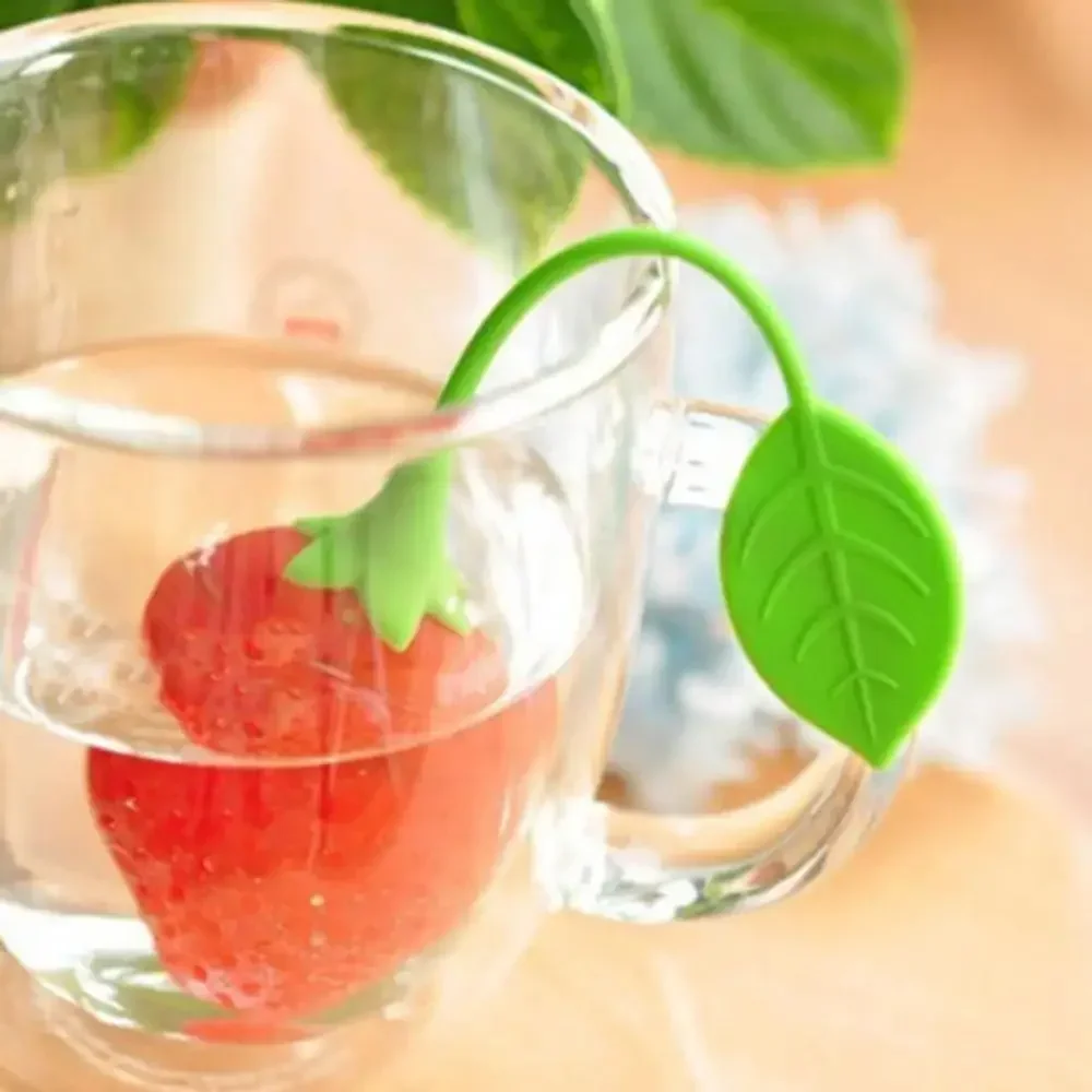 Loose Tea Leaf Strainer Silicone Tea Infuser Teapot Tool Teabag Kettle Ball Holder Herbal Spice Filter Tea Infuser strainer