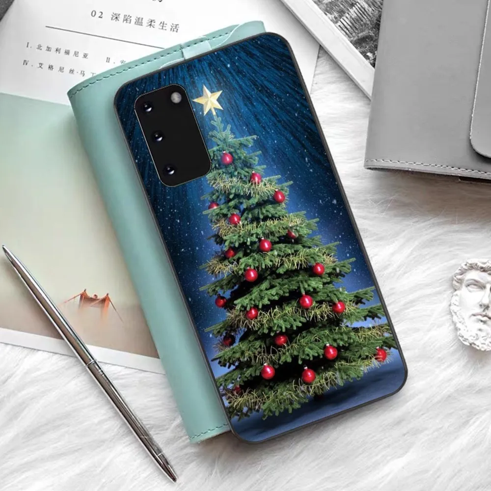 Merry Christmas Deer Tree Lights Phone Case For Samsung S 9 10 20 21 22 23 30 23 24 Plus Lite Ultra FE S10lite Fundas image 4
