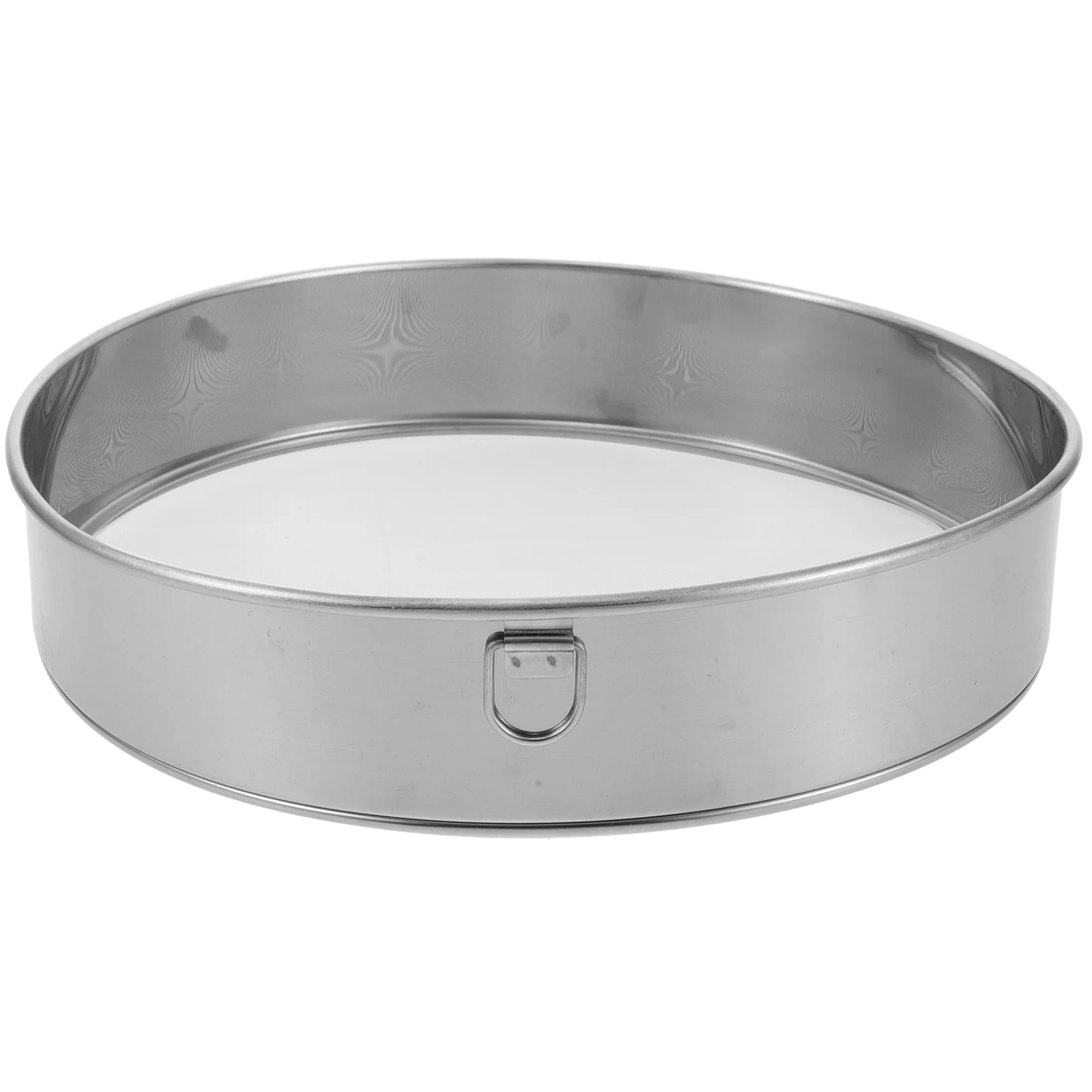 

Flour Sieve Tool 304 Stainless Steel Fine Mesh Kitchen Sifter Powder Sieving Baking Filter Round Strainer Practical Flour Sifter
