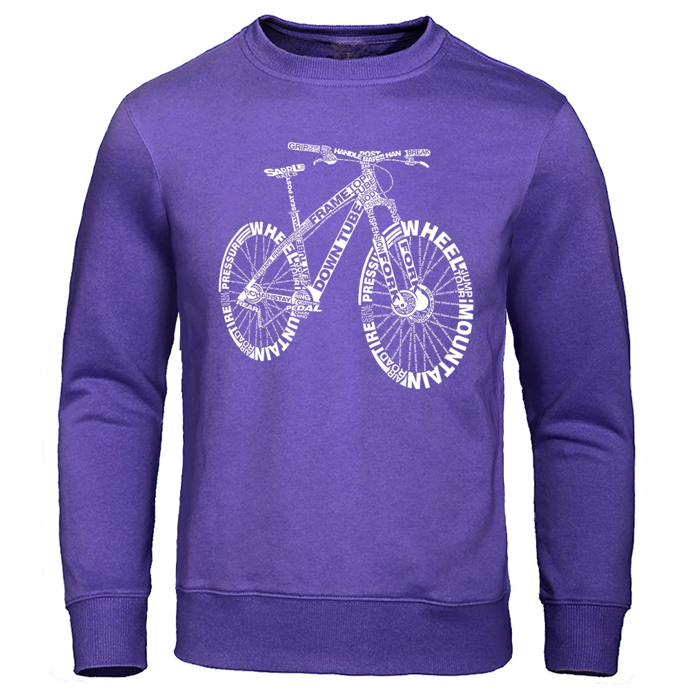 Mountain Bike Cycling Hooded Bicycle Amazing Sweatshirt Men Casual Oversized Clothing Crewneck Breathable Hoody Hip Hop Hoodie