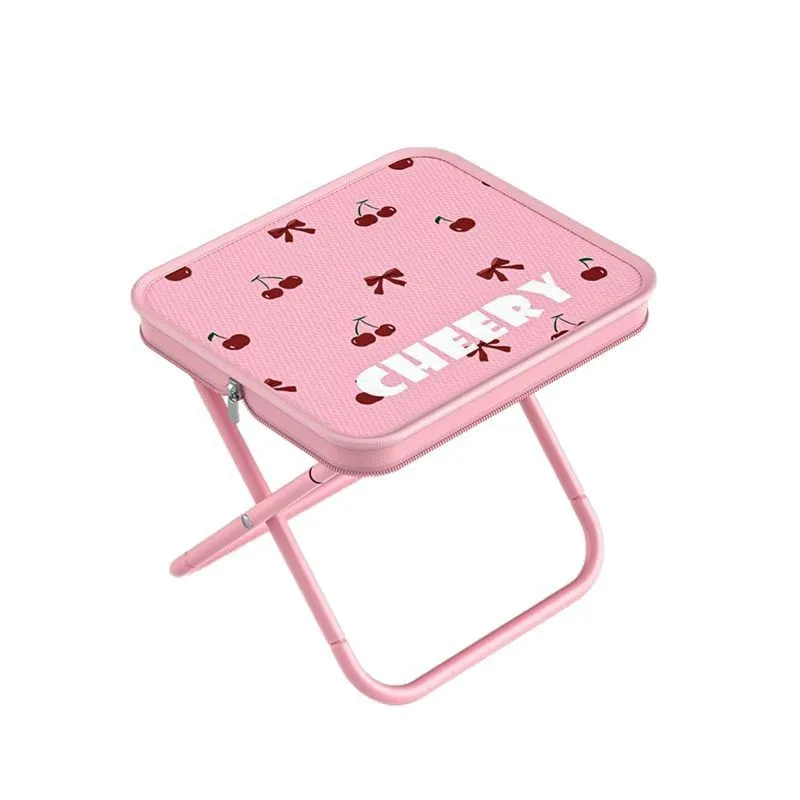 2025 sofisticação viral cadeira portátil para uso ao ar livre saco dobrável fezes estudantes e acampamento grosso oxford tecido fezes