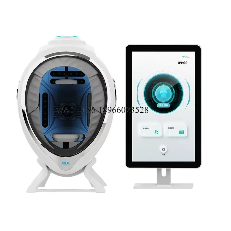 WMWMNU New Arrival Portable AI Smart Facial Analyzer for 10 Spectra Large Touch Screen