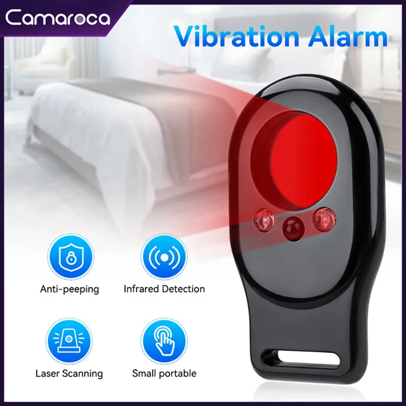 Camaroca Anti Candid Hidden Camera Detector Hotel Infrared Anti-Peeping Detector Spy Gadgets Professional Security Protection