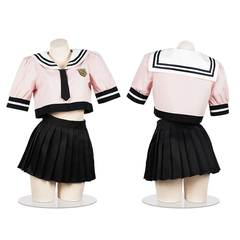 

Sexy Student JK Uniform Role Play Costumes Women Lingerie Schoolgirl Outfit with Skirt Kawaii Temptation Nightclub Bar Uniform