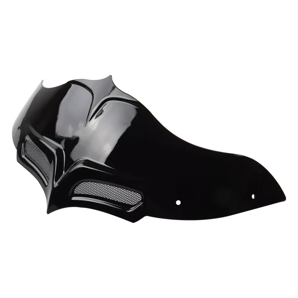 New Black ABS Wave Windshield Windscreen Fairing For Touring Road Glide 2015-2023 Retrofit/Upgrade