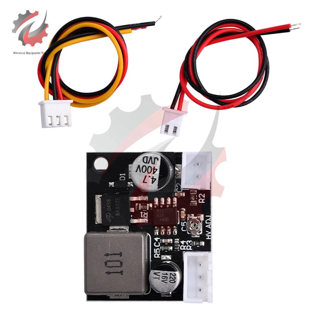 DC 5V-12V to 170V 150V-220V High Voltage Boost DC Power Module Step-up Board With 20cm Line MAX1771 With Off Function