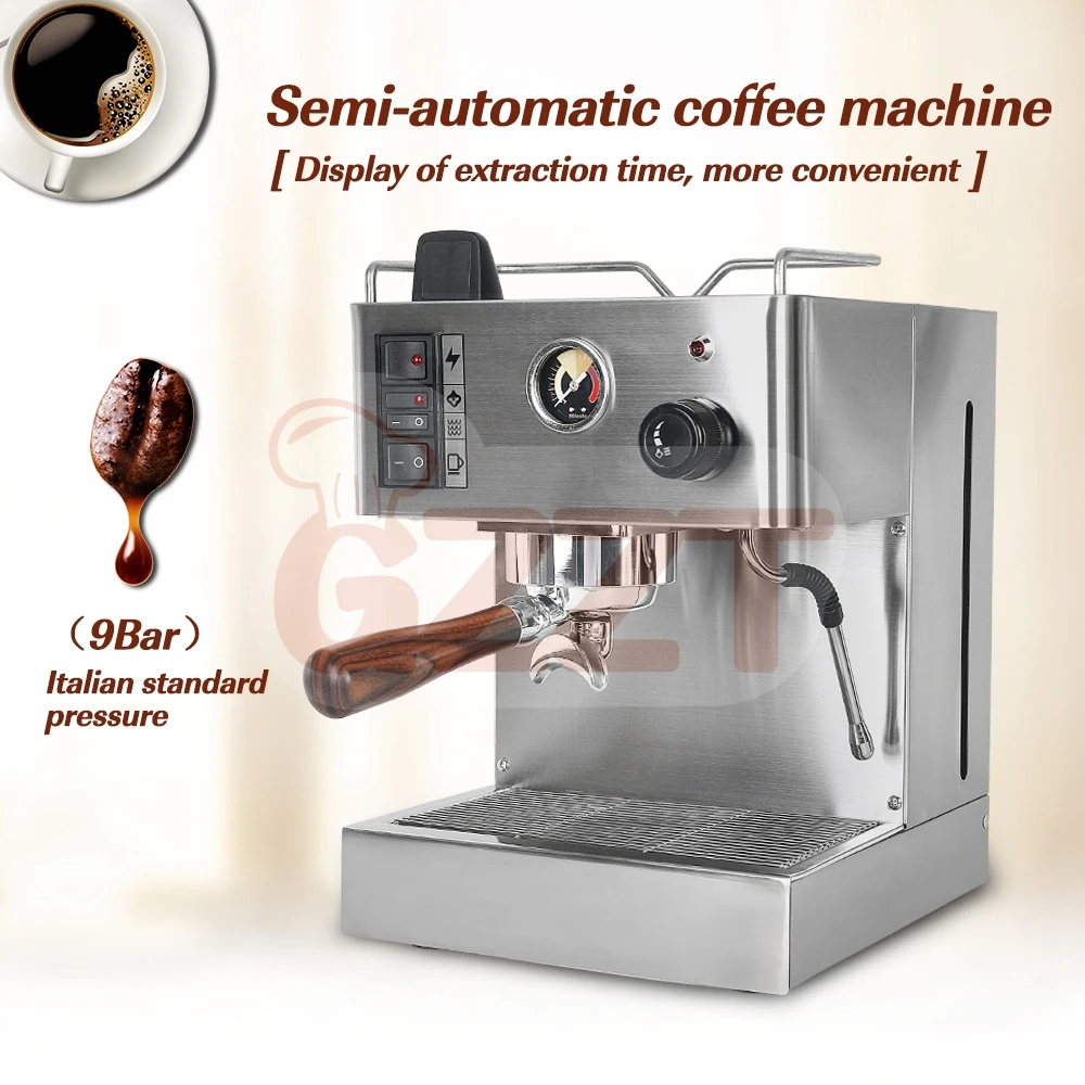 1. Multifunctional Automatic Espresso Maker, 420ml Capacity American Italian Style for Office Latte Coffee Brewing Tool