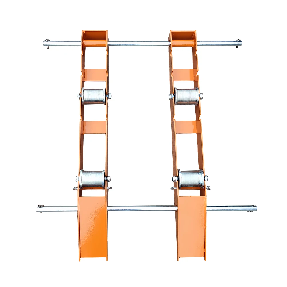 

Hot Selling Guide Cable Drum Roller Fiber-optic Cable Laying Stand Cable Drum Roller Stands