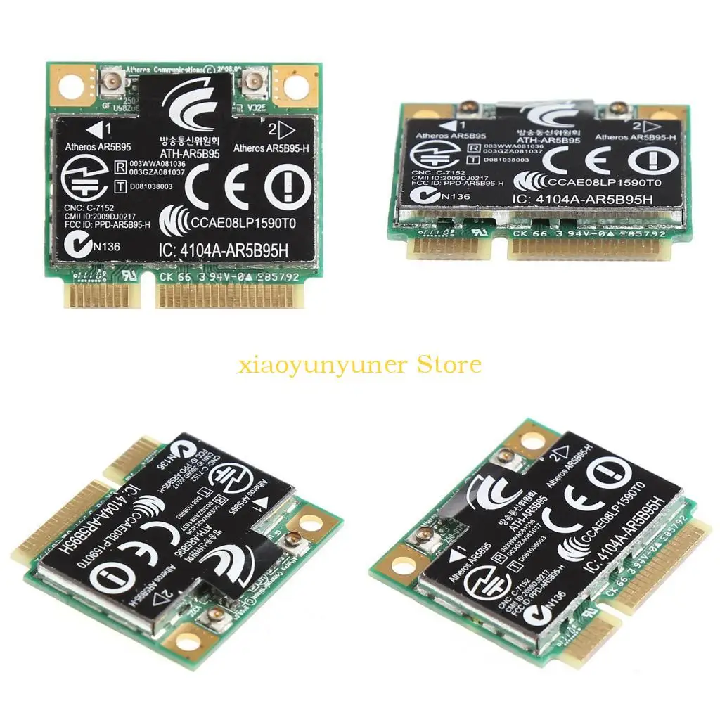 

P9JB MINI PCI-E NETWOEK ADAPTER CARD Half Mini PCI WIFI WLAN разъем для Atheros AR9285 AR5B95 605560-005