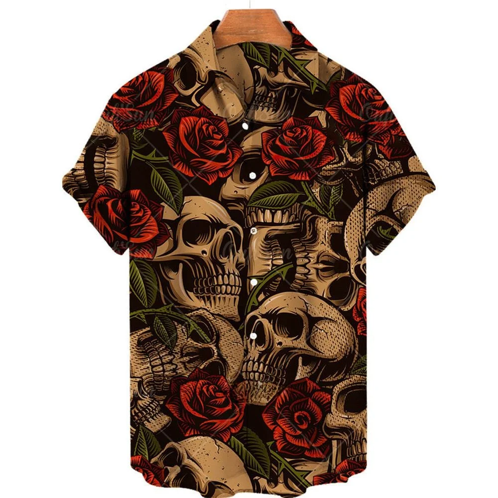 

Hawaiian Men's Casual Short Sleeve Shirt Summer 2015 Fashion Nine Point Sleeve Length Other Style Other Pattern Unisex Inner ...