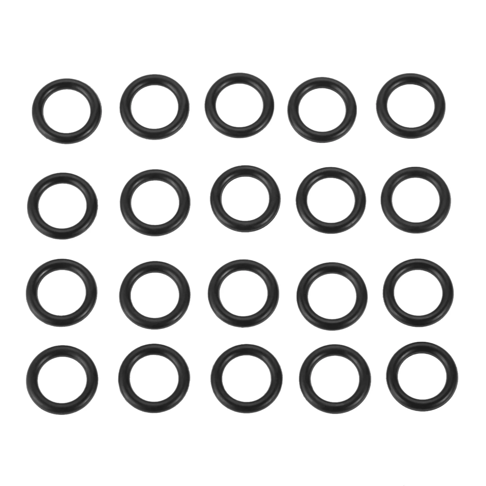 20Pcs/lot Rubber Propane Natural Gasket O-Ring Gas Leakage Sealing O-Ring Gasket for Propane Tank Cylinder POL Connector Black