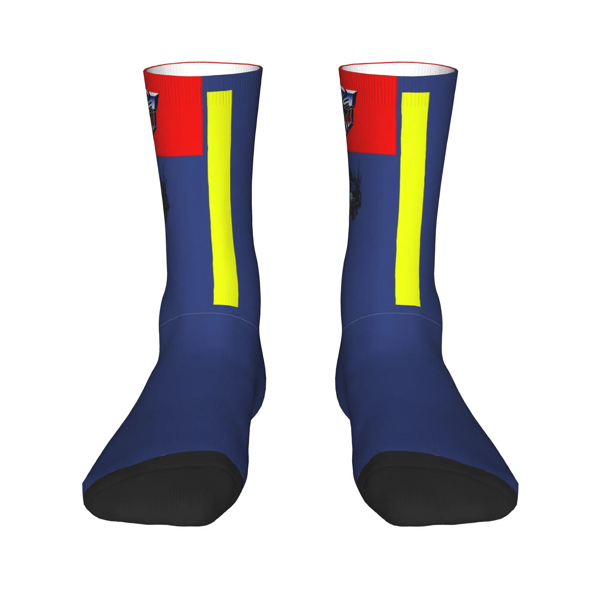 Calzini Autobots Prime Bag Harajuku Calze assorbenti il sudore Calzini lunghi per tutte le stagioni Accessori per regali di Natale unisex