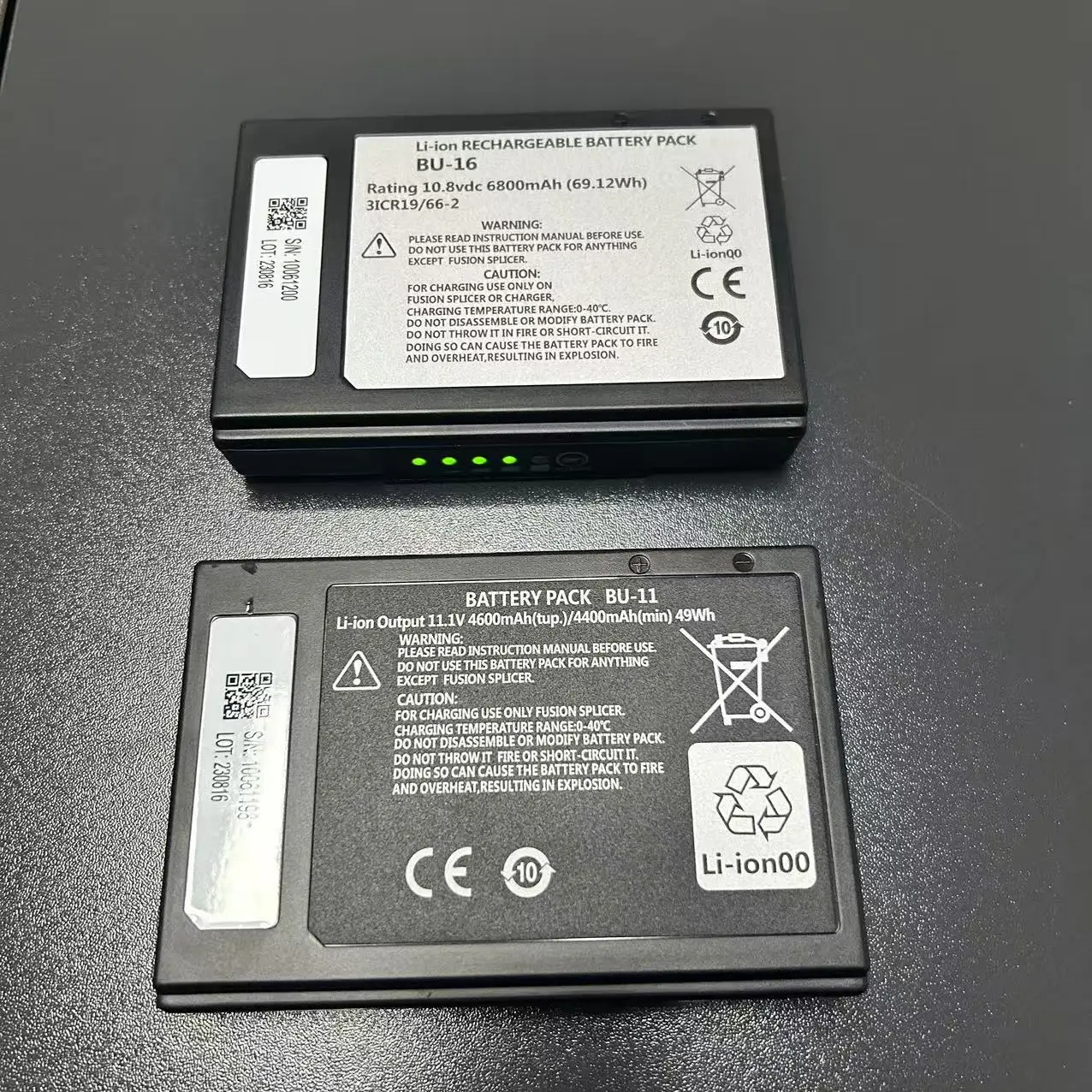 Made in China Sumitomo T-71C 81C T-72C 82C Z1C Z2C Q101 Q102 T-55 56 T-57 71M 72M Fiber optic fusion splicer Battery BU-11 BU-16