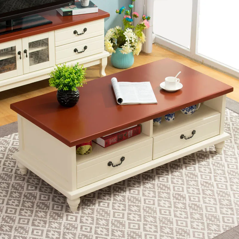 طاولة جانبية متحركة للكتابة في العشاء، طاولة قهوة خشبية حديثة لغرفة المعيشة، أثاث جناح صالة الأريكة الفاخرة #3