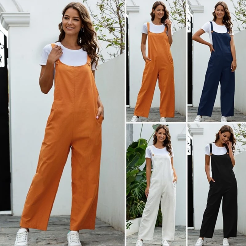 Retro Skinny Maternity Clothes for Pregnant Casual Overalls Pregnancy Work Clothes Adjustable Waist Plus Size