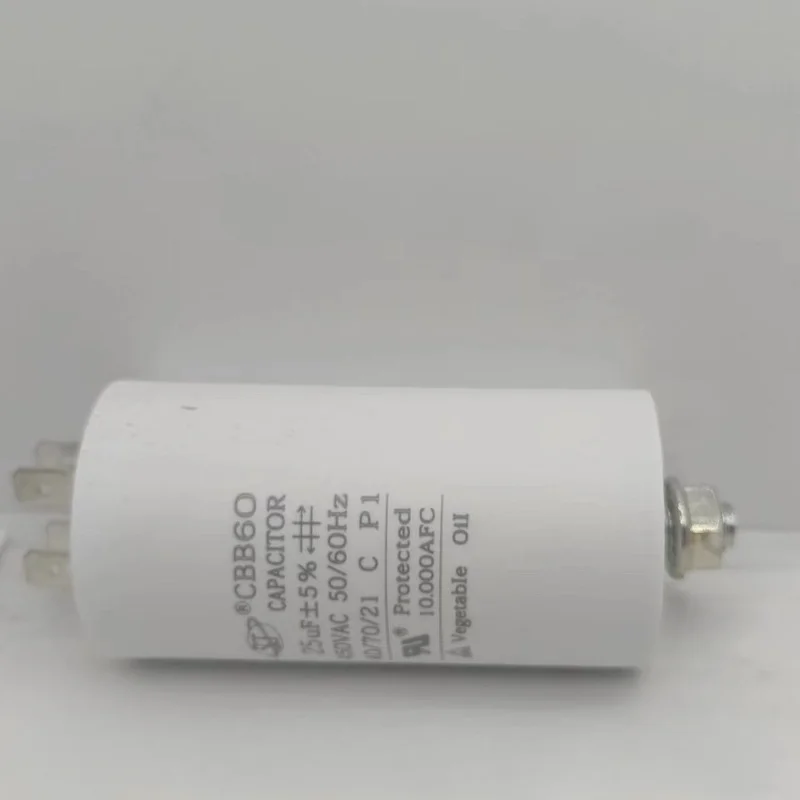 14-35uf 450V CBB60 Capacitor Motor Double Insert Water Pump Starting Capacitor Motor Permanent 50 60 Hz AC Motor Micro Parts