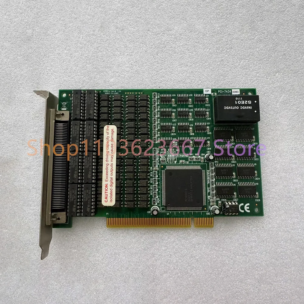 

Высокоскоростная цифровая плата сбора данных PCI-7434