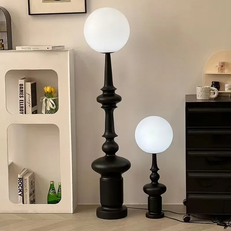 Internet celebrity medieval art desk lamp retro roman bedroom living room floor lamp
