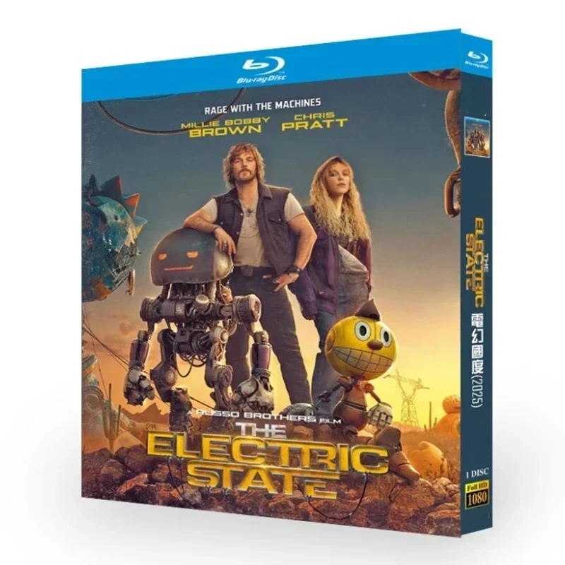 The Electric State (2025) 1080P HD Blu-ray Disc DVD