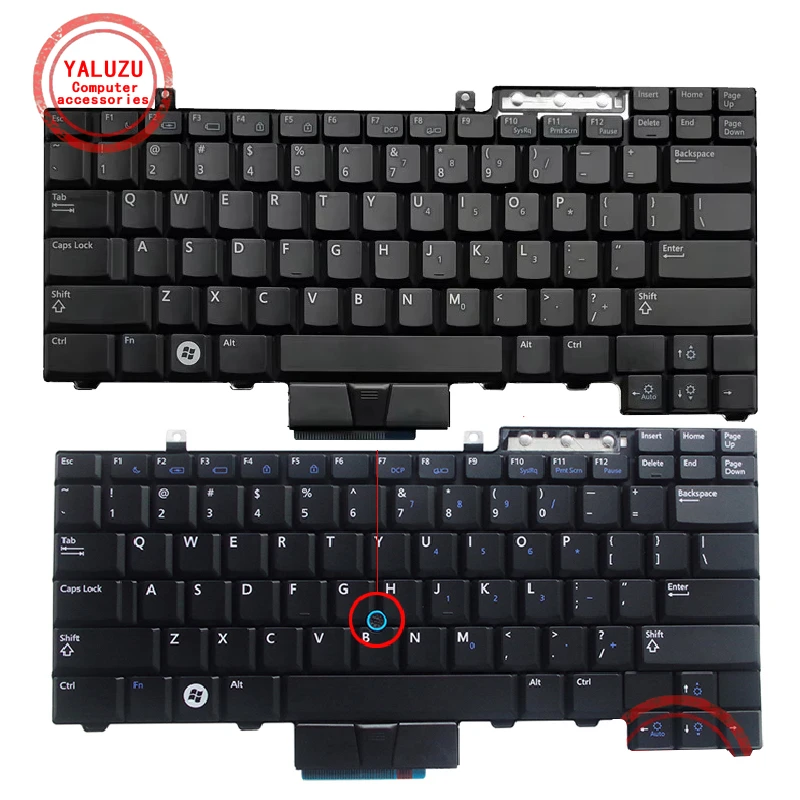 

Американская английская клавиатура для ноутбука Dell Latitude E6400 E6410 E5500 E5510 E6500 E6510 Precision M2400 M4400