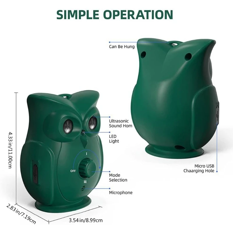 Dispositivo gerenciamento ruído canino, antilatido ultrassônico à prova intempéries para colocação